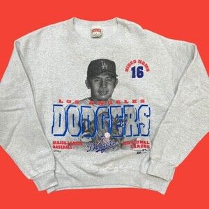 Nutmeg Vintage 95 LA Dodgers Hideo Nomo Crewneck Sweatshirt Men's Size Medium